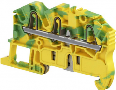 ABB 接地型接线端子-黄绿色 ZK2.5-PE-3P