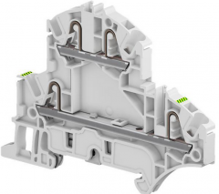 ABB  双层接线端子 ZK2.5-D2-PE