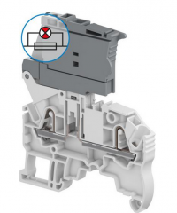 ABB 保险丝接线端子 ZK2.5-SF-R1