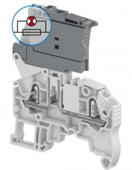 ABB 保险丝接线端子 ZK2.5-SF-R3