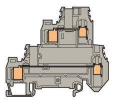 ABB 双层接线端子 D 4/6.D2.ADO.1