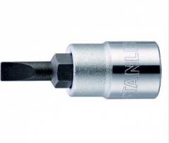 史丹利 6.3MM系列一字旋具套筒4mm  86-745-1-22