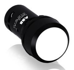 ABB 按钮-不带灯型 平钮 - 复位型 C P1-10W-10 白