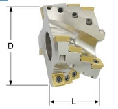 正河源 BT-CBMC替换粗铣刀具（4刃）CBMC80-42L