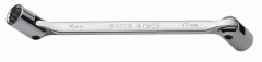 世达 全抛光双头角度套筒扳手18x19MM 47506