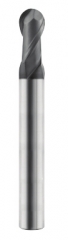 震虎 600 PLUS系列2刃球型立銑刀ø1mm P-SSB0102 AlTiN