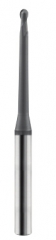 震虎 600 PLUS系列2刃深溝專用長頸球型立銑刀ø0.6mm P-LNBT06022 AlTiN