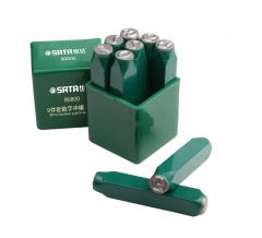 世达 9件套数字冲模4MM 90801