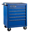 蓝点 六抽工具车 KRB2006KPQR 红色
