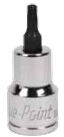 蓝点 套筒及配件 12.5MM系列中孔花形旋具套筒 BLPT1255TP