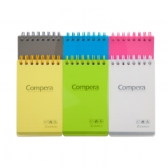 齐心  Compera 双螺旋PP面本 A7 80张 CPA7801 透红