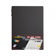 齐心 Compera 多功能管理册 A5 C8203 黑
