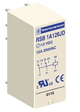 施耐德 接口继电器 RSB1A120U7