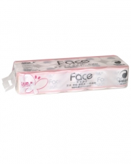 中顺洁柔 Face（粉红）卷纸卫生纸(10卷装) JJ080-01