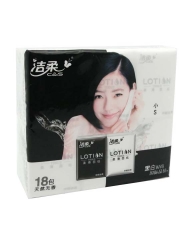 中顺洁柔 LOTION柔润(柔滑)迷你型纸手帕(18包装) JM069-06