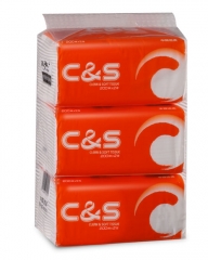中顺洁柔 C&S200抽抽取式纸面巾(3包装) CR015-02
