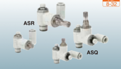 SMC  新型节能阀   ASQ