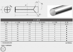 春保 外径6.0mm4Y孔研磨倒角圓棒  WF15