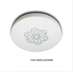佛山照明 铝材灯 FAX19005/LED48W φ650*105(圆)预淘1403-下架