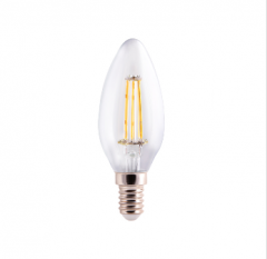 佛山照明 FSL C35尖泡 220V3W 27K E14 全周光全玻璃灯丝灯