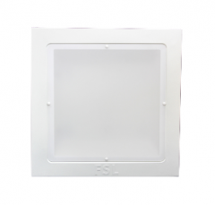 佛山照明 FSL 一体式灯盘300*300 220V 12W 白玉系列V型标准型10*1