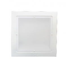 佛山照明 FSL 一体式灯盘300*300 220V 12W 白玉系列嵌入式标准型10*1