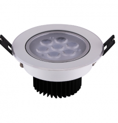佛山照明 天花灯120 FSL 220V 14W(12*1)30K银色喷砂车铝分经济20*1