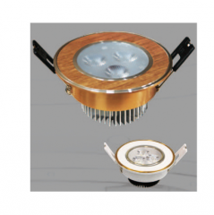 天花灯75 FSL 220V4W(3*1) 车铝扫镍经济20*1