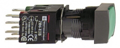 施耐德 方形绿色16mm 按钮 XB6CA35B