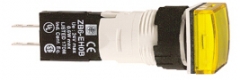 施耐德 方形黄色 (LED12 ～24V) 16mm 指示灯 XB6CV5BB