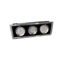 佛山照明 LED 豆胆灯 505*190 3*12W COB 高光车铝