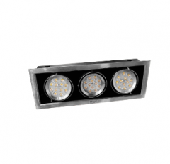 佛山照明 LED 豆胆灯 505*190 3*15W COB 高光车铝
