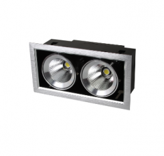 佛山照明 LED 豆胆灯 375*190 2*15W COB 高光车铝