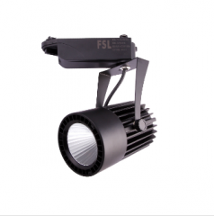佛山照明 LED 导轨灯 COB 18W 西湖系列 黑色标准12*1