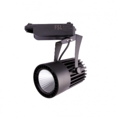 佛山照明 LED 导轨灯 COB 24W 西湖系列 黑色标准12*1