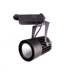 佛山照明 LED 导轨灯 COB 30W 西湖系列 黑色标准12*1