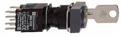 施耐德 16mm钥匙开关矩形NO/NC XB6DGC5B