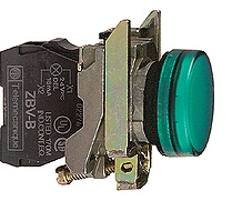 施耐德 指示灯 XB4BVB3