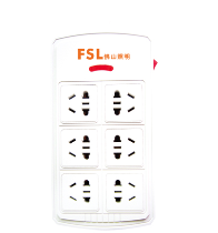 佛山照明 六位排插 FSL-DY-8606