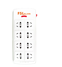 佛山照明 八位排插 FSL-DY-8608