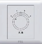佛山照明 F7 风量开关（四档）F7-FL 60×1