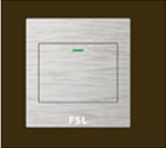 佛山照明 F9 一位单极大跷板开关 F9-K1/1
