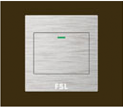 佛山照明 F9 一位单极复位开关 F9-K1/1F