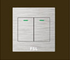 佛山照明 F9 二位单极复位开关 F9-K2/1F