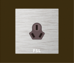 佛山照明 F9 一位10A三扁插座 F9-103