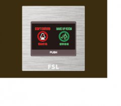 佛山照明 F9 一位门铃开关请勿打扰请即清理(LED) F9-ML/DR/QL
