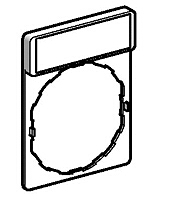 施耐德 图例架30*40mm ZBY2323