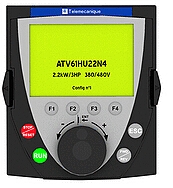 施耐德 ATV61系列变频器3P 380～480V中文面板EMC ATV61HU22N4