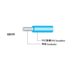 中联电缆 小型聚氯乙烯绝缘安装线/小型聚氯乙烯绝缘屏蔽安装线SBVR 0.035mm²