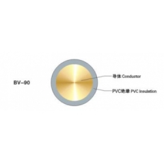 中联电缆 内部布线用90℃的单芯实心导体无护套电缆60227 IEC 07(BV-90)1mm²